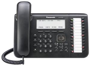 Cyfrowy telefon systemowy Panasonic KX-DT546X-B